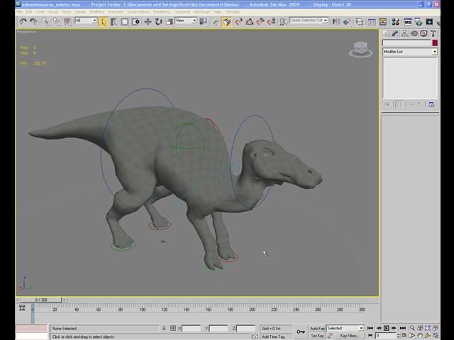 Play Edmontosaurus rig demo in browser